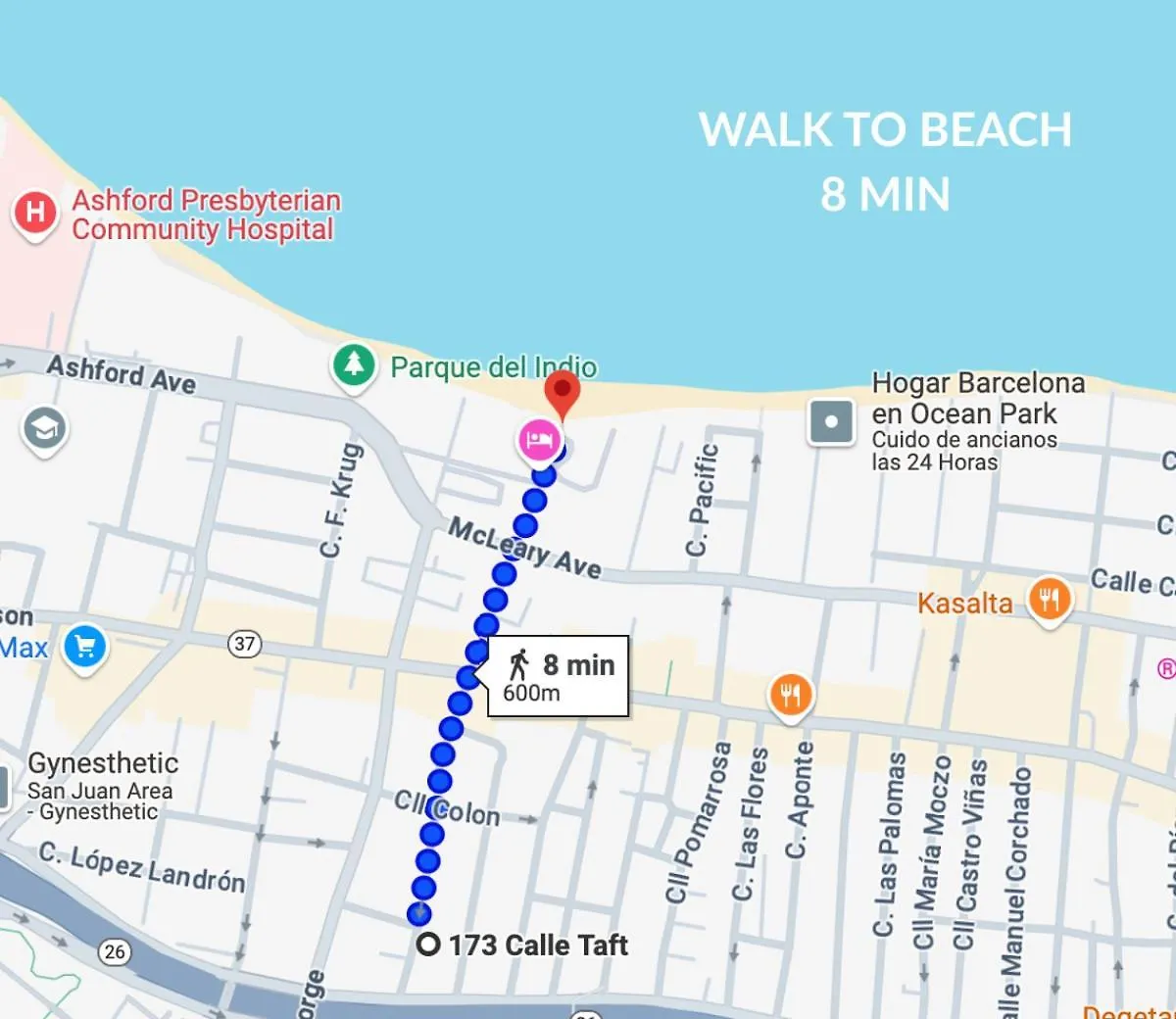 Appartement New! Rare, Convenient 3Bd Walk To Beach San Juan